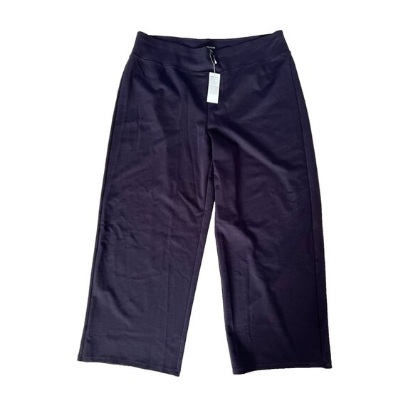 Eileen Fisher Flex Ponte High-Waisted Pants in Nocturne ( 3X )